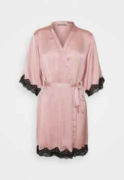 Anna Field ARIANA SATIN KIMONO - Albornoz - Pink, Mujer