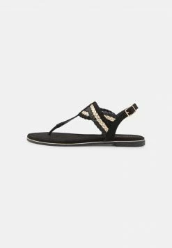 Anna Field Sandalias De Dedo - Black/gold, Mujer -Anna Field Ventas 2022 fb9921c31add4105b9e396ccf8b5bc67