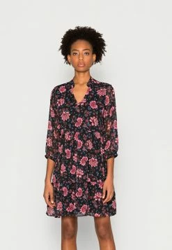 Anna Field Vestido Informal - Blue/red, Mujer