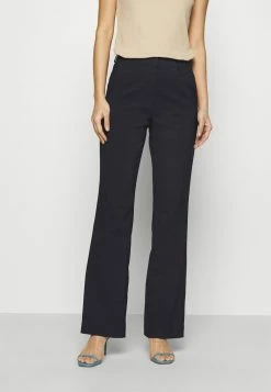 Anna Field FLARED BUSINESS TROUSERS - Pantalones - Dark Blue, Mujer